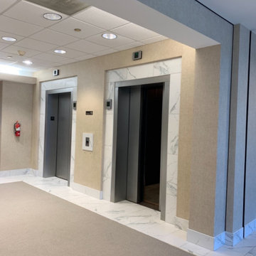 Hotel Entry Door, Lobby, Elevator Remodel