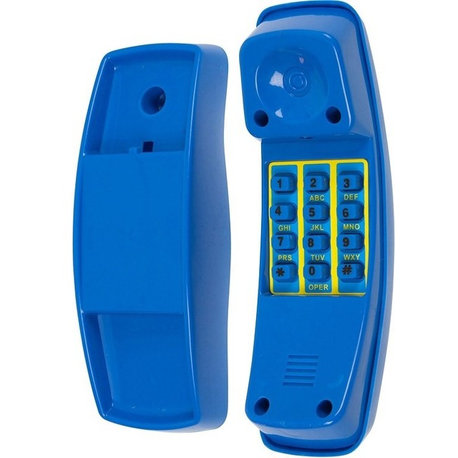 Swing Set Telephone, Blue