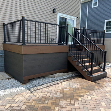 Maintenance free composite deck