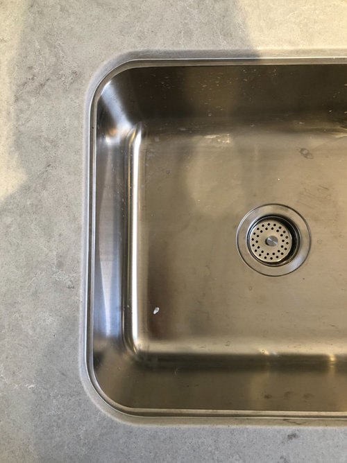 Undermount sink reveal are my expectations too high?