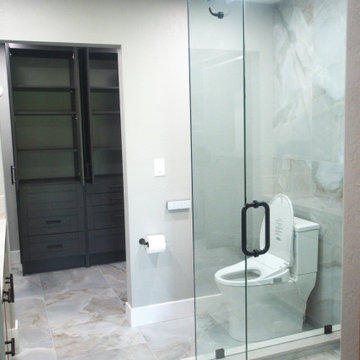 Scott and Jana Master Bath Before and After