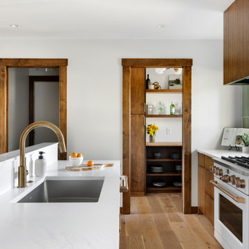 Mid-Century Inspired Main Level Remodel