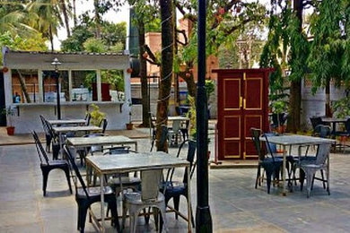 Garden Cafe Furniture Project - Buzzinga Cafe, Bengaluru