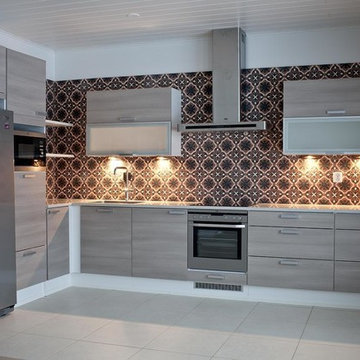 Cement wall tiles
