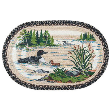 Loons Oval Patch 20"x30"