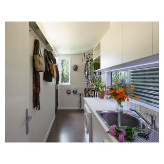 Laundry and Bike Room - Contemporary - Laundry Room - Brisbane - by ...