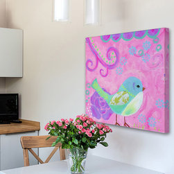 Blue Green Bird - Products