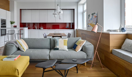 Houzz Tour: An Interplay of Materials and Patterns in Moscow