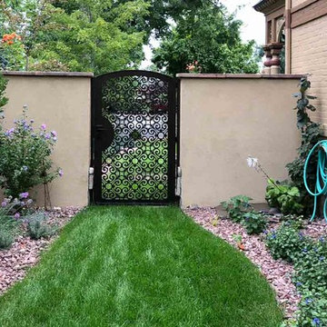 A Tired Landscape Gets Reinvigorated + Becomes A Relaxing Oasis: Now + Then