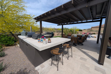 Example of a patio design in Phoenix