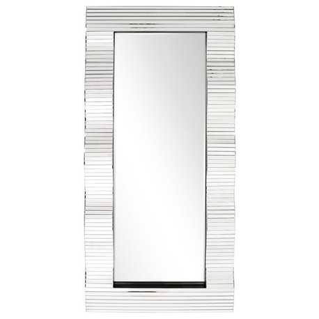 Howard Elliott Waverly Modern Floor Mirror