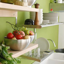 Kitchen shelves