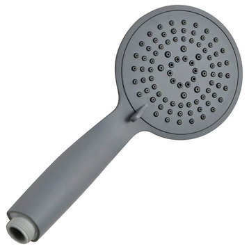 Thin 5-Spray Multi-Function Universal Handheld Shower Head Mat , Mat Gray