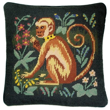 Hunting Monkey Gross Point Pillow