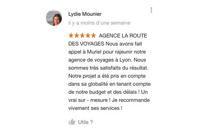 Coup de jeune pour L' Agence La Route des Voyages Lyon 2 AVIS