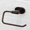 VIGO Ovando Round Design Single Post Toilet Tissue Holder, Oil Rubbed Bronze
