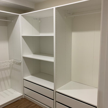 Modern basement finishing