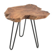 Restoration Root Lamp Table