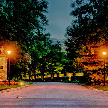 Sterling Springs Subdivision Entryway Lighting in Louisville Kentucky
