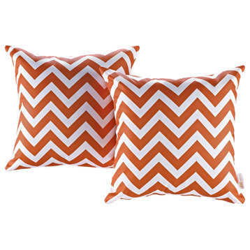 Ergode Outdoor and Indoor Decor Throw Pillow Set - Weather-Resistant Vibrant Pa