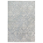 Bareens Designer Rugs - Bohemian Modern Cole Gray/Ivory Wool Rug - 8'1'' x 11'7'' - A Persian influenced Turkish hand knotted rug made by skilled artisans capable of creating the most exceptional vegetable dyes and hand-spun New Zealand wool. This gorgeous one of a kind Peshawar Kafkaz handmade rugs is also known as a Chobi Ziegler Rug. This gorgeous rug is extremely versatile and is famous for its pleasing color palette and informal design that works in a myriad of interiors. It has been expertly hand-tied, finished, sun-dried, and can contain up to 1.5 million knots. It takes 4 skilled artisans to hand knot this rug nine to twelve months to complete this piece of art. The invigorating colors and patterns in this rug will give your home an elegant and fresh appearance. While drawing upon the coloring and patterns of antique rugs, contemporary Peshawar pieces incorporate modern design motifs and feature vibrant color tones. Give your room a luxurious look and feel with this beautiful rug with gorgeous color pallet. The intricate design allows this oriental rug to create a royal ambience in any d�cor. Hand knotted construction and natural fibers gives this rug soft feel under your feet.