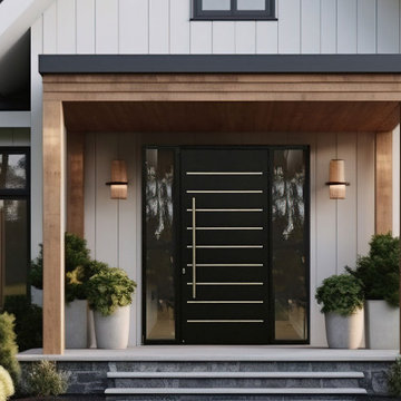 Aquarius Entry Door with Sidelites
