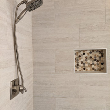 Cookie cutter to custom Shower remodel