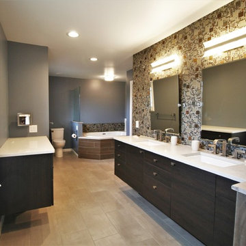 Master Suite remodel with jetted tub