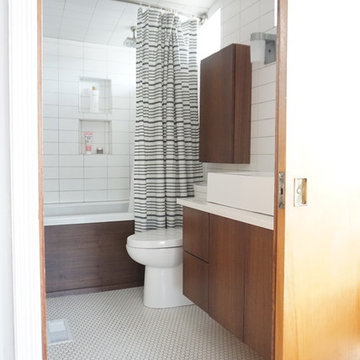 Mid-Century Bathroom Renovation