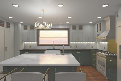 Kitchen Remodel Render