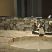 bathroom countertop / tile