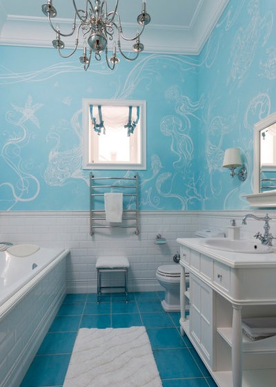 Классический Ванная комната by Юлия Лихова. Дизайнер-декоратор