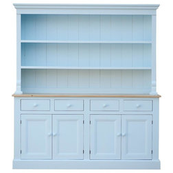 Farmhouse China Cabinets And Hutches Welsh Hutch, White