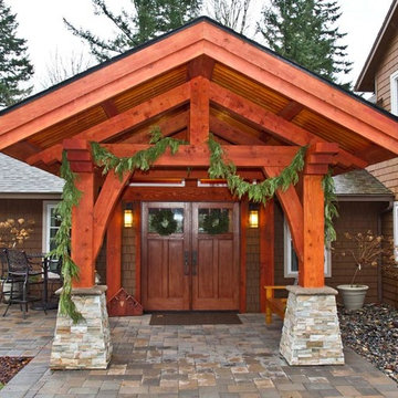 Timber Framed Entryways Showcase