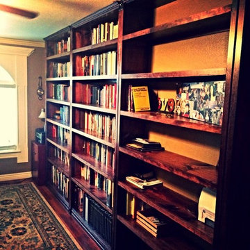 Finish Carpentry Deck Build Library Shelf Build Crown Molding