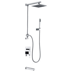 Contemporary Tub And Shower Faucet Sets by SpaWorld Corp