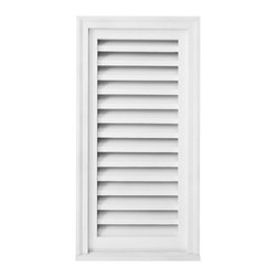 Rectangular Louver Vents - Registers Grilles And Vents