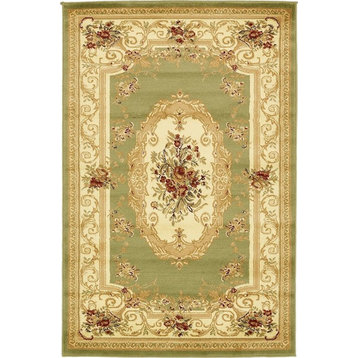 Traditional Royale 9'x12' Rectangle Grass Area Rug