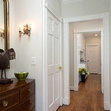 White Transitional Kitchen - Wills Company