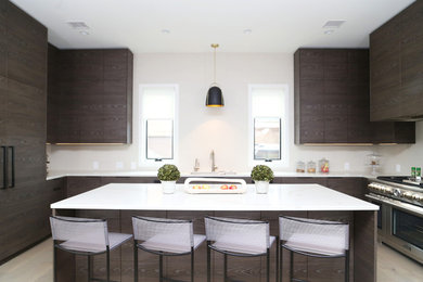 Minimalist kitchen photo in Other