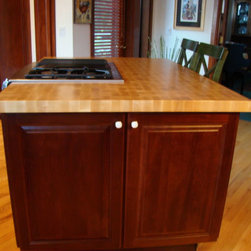 True Butcher Block Work Island - Products