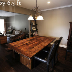 Modern Reclaimed Wood Tables - Products