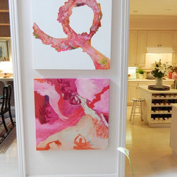 Art - Original Abstract Painting, EACH 36 x 36 - Paintings