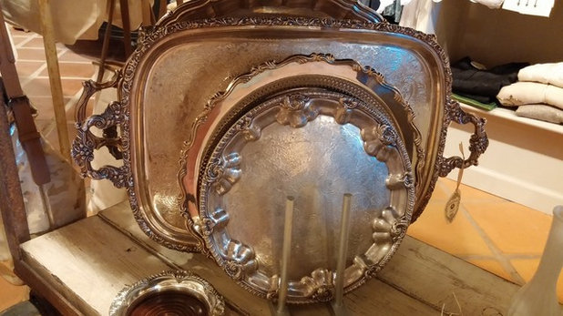 decorating with antiques...silver