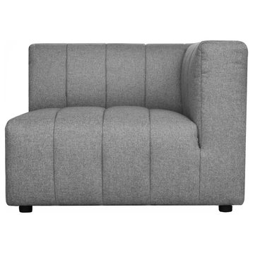 Lyric Arm Chair Right Grey