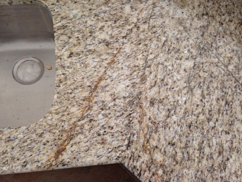 Our Custom Home Builder Would Not Replace Granite That Shows Ugly Vari