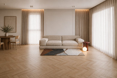 Living room - living room idea in New York