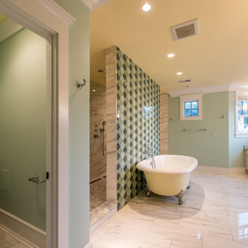 McLean, VA Transitional Master Bathroom