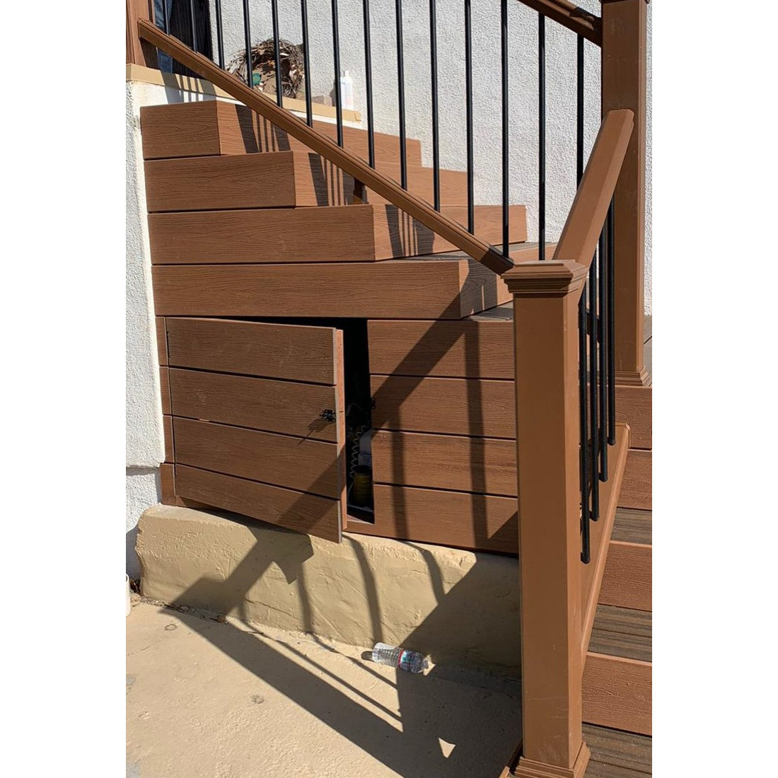 Custom Trex Deck, Steps and Railing