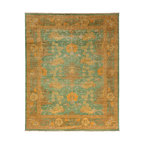 Teal area rug 6x9